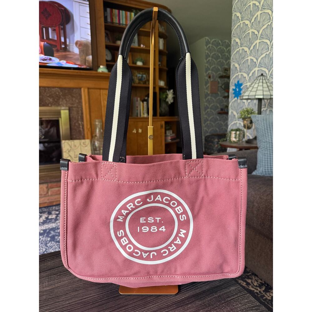 MARC JACOBS Signet Dusty Rose Tote Bag